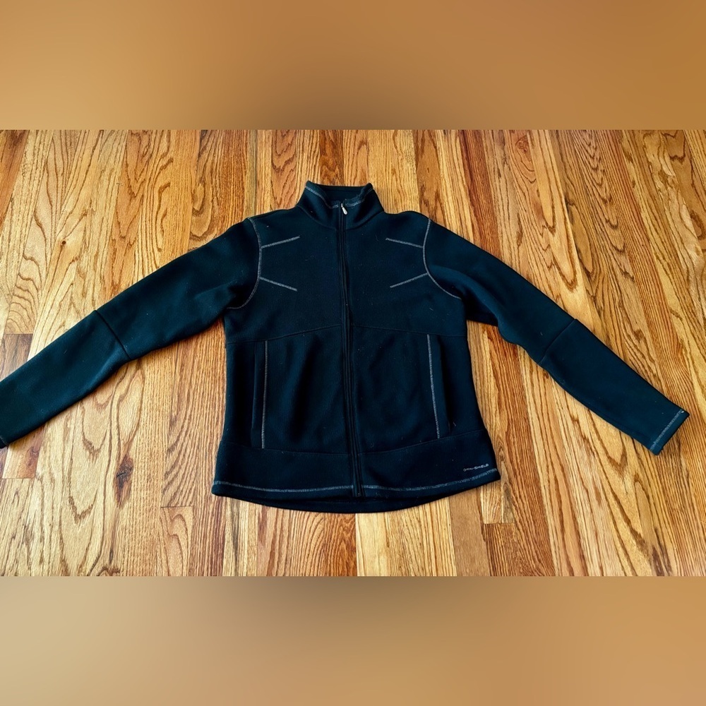 Columbia Omni Shield Women's Black Fleece Pullover - Large